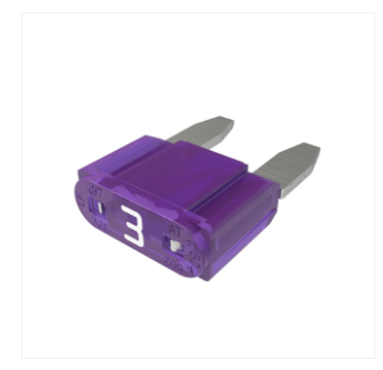 Littelfuse MINI blade fuse 3A Violet